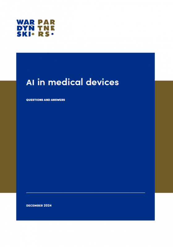 AI in medical devices