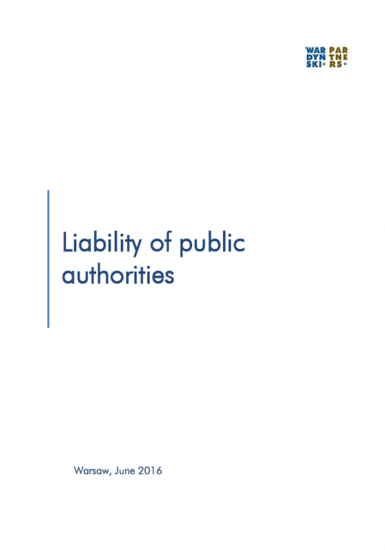 Liability of public authorities