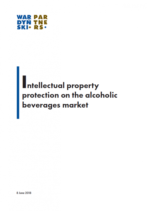 Intellectual property protection on the alcoholic beverages market 